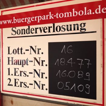 Die Gewinn-Nummern wurden ermittelt